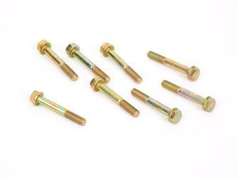 Śruba m8x55mm króćca głowicy Focus 99- 04- -  E800378-S72 , 6131190 , oryginał Ford OE