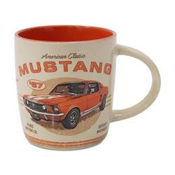 KUBEK FORD MUSTANG MUG RED