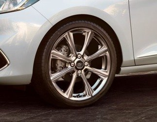 Felga aluminiowa 18" Fiesta 17- polerowana -  H1BC-1007-E1A , 2238248, oryginał Ford OE