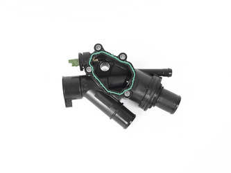 Termostat z obudową 2.0 tdci dw10c Kuga Focus - 9M5Q-8A586-AC, 1838288, oryginał Ford OE