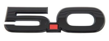 Emblemat błotnika 5,0 Mustang 2017- lewy czarny -  GR3J-16C149-AA , 1912898, oryginał Ford OE