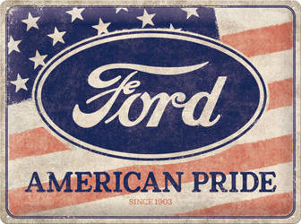BLASZANY SZYLD FORD AMERICAN PRIDE