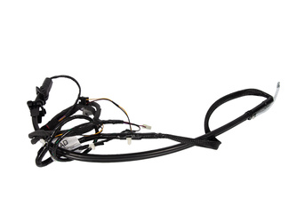 Wiązka drzwi tylnych Transit 08-14 / z tylnymi drzwiami ład.na zawiasach, z ram. ogr. otw. drzwi ładunk. 256°, z ogrzewaną szybą tylną -  6C1T-18C394-AAD, 1825707, oryginał Ford OE