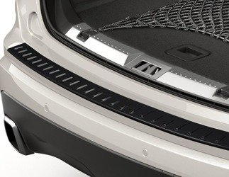 Listwa ochronna zderzaka tył Edge 18- czarny połysk -  A66SX-17F765-BEA , 2346157, oryginał Ford OE
