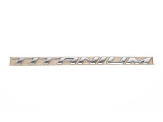 Emblemat ''titanium'' tył Edge 18- - KT4B-R16702-BB , 2284738, oryginał Ford OE