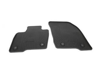 Dywaniki przód S-max/Galaxy 17- z logo Ford oe - AMEM2J-R130B18-KB3JA6 , 2281668, oryginał Ford OE