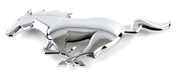 Emblemat przód koń Mustang 2015-2017 - FR3B-8A224-AD , 1922925, oryginał Ford OE