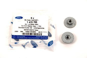 Nakretka m6 podstawy akumulatora Kuga Focus - W700430-S442 , 1473799, oryginał Ford OE