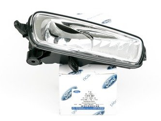 Halogen prawy Fiesta 17- Focus 14- Mondeo 14- - F1EB-15A254-AB , 1874687, oryginał Ford OE
