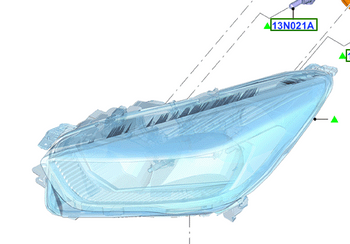 Reflektor lewy Kuga 2016- Escape USA -  GV41-13W030-AD, 2069427, oryginał Ford OE