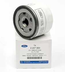 Filtr oleju 1,0 1,5 eb Fiesta 17- Focus 18- - H6BG-6714-BA, 2207993, oryginał Ford OE