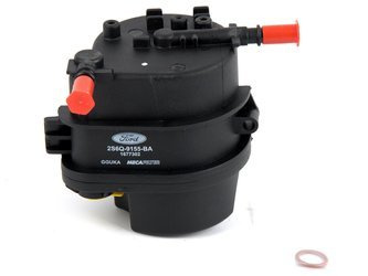 Filtr paliwa 1.4 tdci Fiesta Fusion -  2S6Q-9155-BA, 1677302, oryginał Ford OE