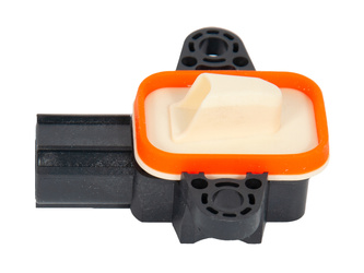 Czujnik uderzeniowy p/l Edge 15-18 Mondeo 14- Kuga 14- S-max / Galaxy 15-18 - H2GT-14C676-AA , 2165458, oryginał Ford OE