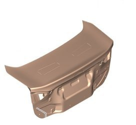 Klapa bagażnika Mondeo mk5 hybrid Fusion 4d - DS73-F40110-EE , 2417346, oryginał Ford OE