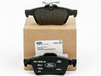 Klocki hamulcowe tył Focus mk3 Kuga mk2 Connect 13- - AV61-2M008-AB , 1809458, oryginał Ford OE