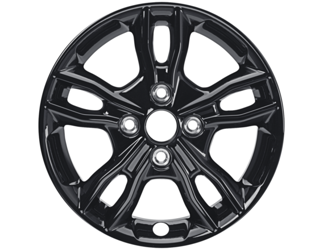 Felga aluminiowa Fiesta 15- 6x15" wzór 5 x 2-ramienny, czarna -  E1BJ-1007-CA, 2237414, oryginał Ford OE