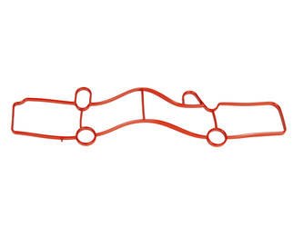 Uszczelka kolektora ssącego Mondeo mk5 14- 1.5 eb - 1837186, oryginał Ford OE