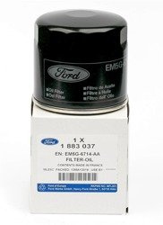 Filtr oleju Ford 1,25 1,4 1,5 1,6 benzyna -  EM5G-6714-AA, 1883037, oryginał Ford OE