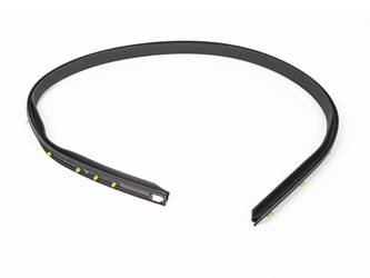 Uszczelka drzwi górna lewa Transit 14- 19- -  BK31-V51401-FF, 2516464, oryginał Ford OE