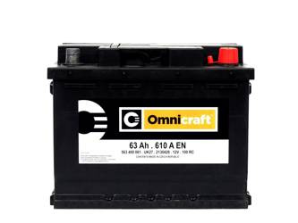 Akumulator omnicraft 63ah 610a - 2130428, oryginał Ford OE