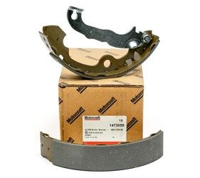 Szczęki hamulcowe tył Focus mk1 1998-2005 - 98AX-2200-BE, 1473058, oryginał Ford OE