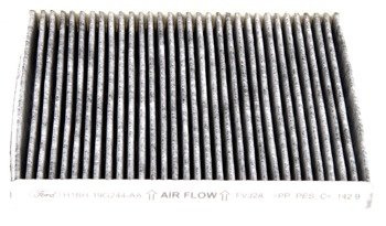 Filtr kabinowy z węglem akt. Ecosport Fiesta Puma - H1BH-19G244-AA, 2092437, oryginał Ford OE