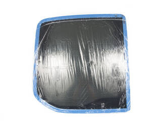 Szyba lewa drzwi tylnych Transit 16- 19- ciemna -  GK31-V42005-AC, 2554525, oryginał Ford OE