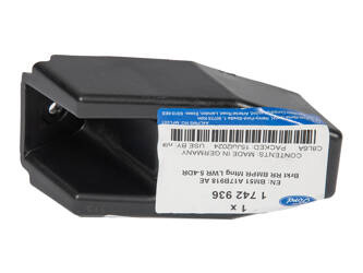 Uchwyt listwy zderzaka tył p/l Focus 11- 14- / 4-drzwiowy sedan - BM51-A17B918-AE , 1742936, oryginał Ford OE