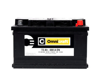 Akumulator omicraft 72ah 680a - 2130418, oryginał Ford OE