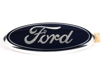 Logo Ford przód Fiesta 2008-12 Focus 2011-15 ka 2008- - AU5A-19H250-HA , 2038573, oryginał Ford OE