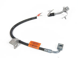 Przewód hamulcowy elastaczny lewy przód Mustang 17- -  JR33-2B557-GE , 2168083, oryginał Ford OE