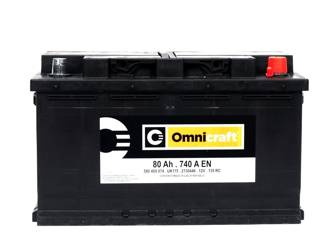 Akumulator omnicraft 80ah 740a - 2130446, oryginał Ford OE
