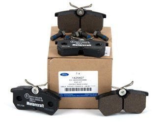 Klocki hamul tył Fiesta / Fusion 2001- Focus 1998- - 98AX-2M008-BB , 1075565, oryginał Ford OE