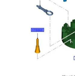 Lejek paliwa B-max C-max Fiesta Kuga Mondeo diesel -  7G91-17B068-F1C, 1681668, oryginał Ford OE