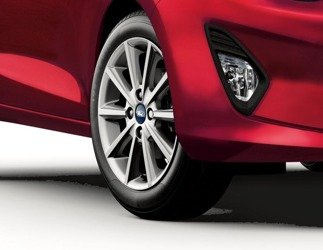 Felga aluminiowa 16" Fiesta 17- sparkle silver -  H1BC-1007-B1A , 2238241, oryginał Ford OE