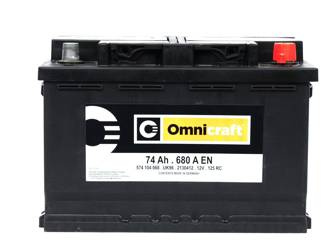 Akumulator omicraft 74ah 680a - 2130412, oryginał Ford OE