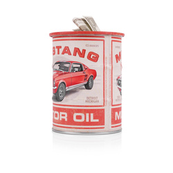 SKARBONKA BECZKA OLEJU FORD MUSTANG