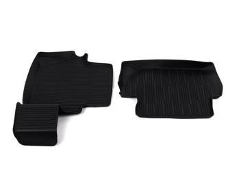 Dywaniki gumowe tył Fiesta 17- / Puma 20- -  H1BJ-A13035-EA3GAX , 2109989, oryginał Ford OE