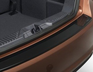 Listwa ochronna zderzaka błyszcząca Fiesta 17- -  A66SX-17F765-AJA , 2122068, oryginał Ford OE
