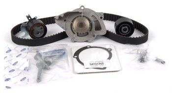 Pasek rozrządu z pompą wody 2.0 tdci Mondeo Kuga - 3M5Q-8B596-BAK, 1855732, oryginał Ford OE