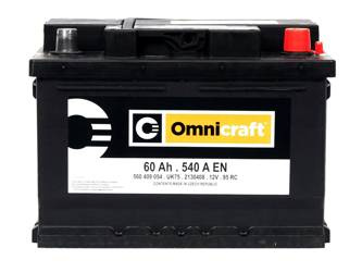 Akumulator 60 ah 540 a omicraft - 2130408, oryginał Ford OE