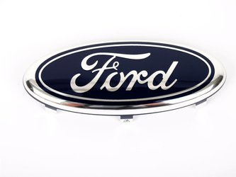 Emblemat logo Ford przód Fiesta 2001-2008 - 2S6J-8B262-AA, 2108761, oryginał Ford OE