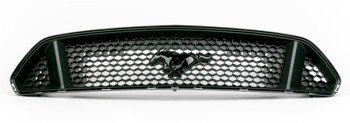 Grill zderzaka przedniego Ford Mustang 2017- - HR3B-8200-AA5YZ9 , 2142200, oryginał Ford OE