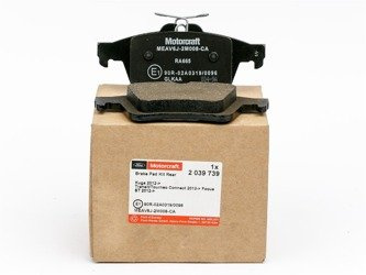 Klocki hamulcowe tył Focus mk3 Kuga mk2 Connect 2013- -  MEAV6J-2M008-CA , 2039739, oryginał Ford OE