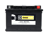 Akumulator omicraft 74ah 680a - 2130412, oryginał Ford OE