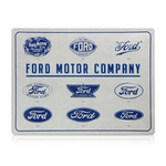 SZYLD Z BLACHY FORD LOGO EVOLUTION