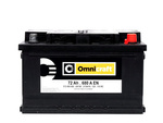 Akumulator omicraft 72ah 680a - 2130418, oryginał Ford OE
