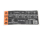 Naklejka układu klimatyzacji Ecosport 17- 01234yf -  GN15-19A688-JB, 2479212, oryginał Ford OE
