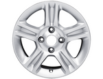 Felga aluminiowa Fiesta 08- wzór 5 x 2-ramienny, 195/50 r15 -  8V21-1007-CA, 2237354, oryginał Ford OE