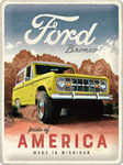 BLASZANY SZYLD FORD BRONCO PRIDE